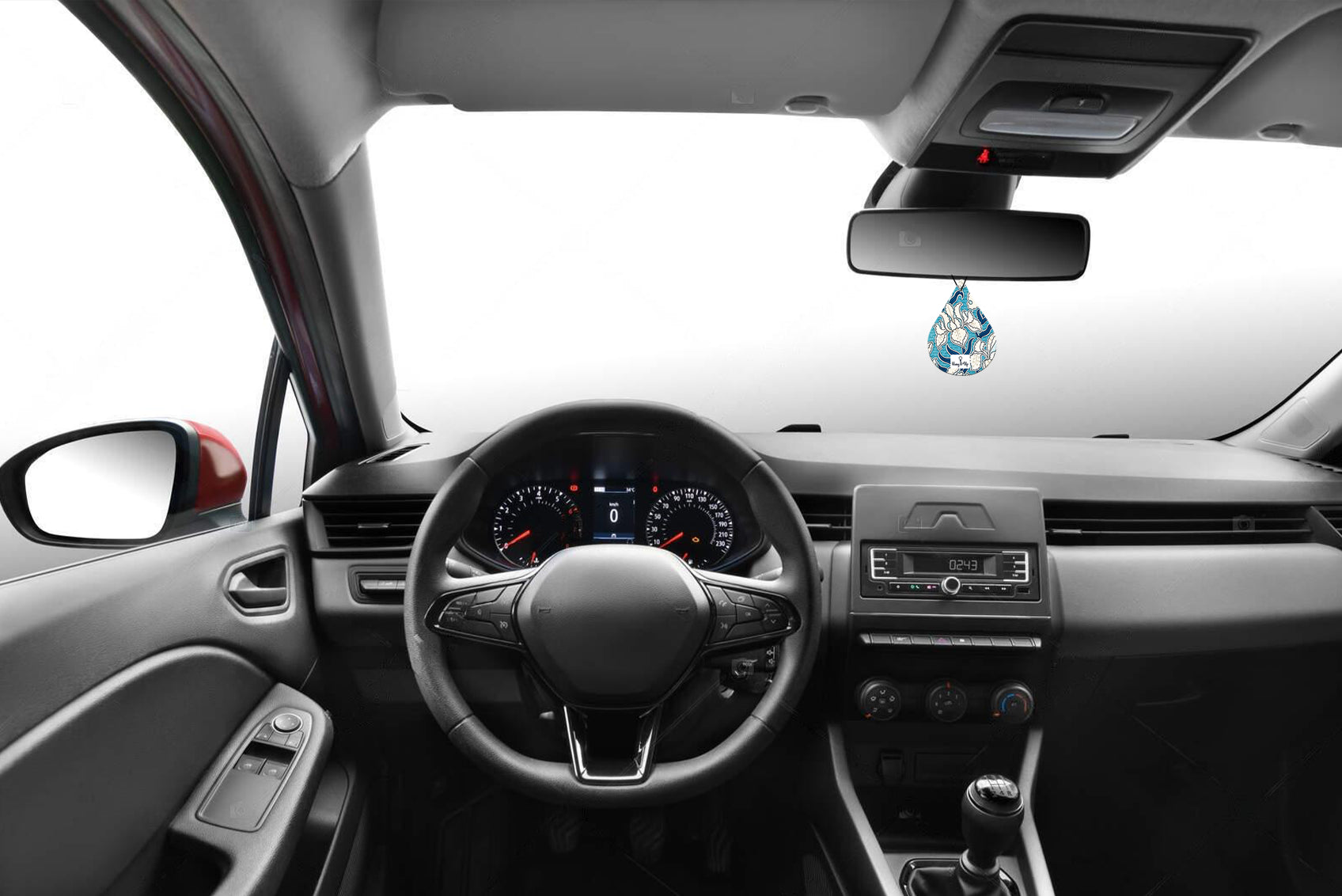 Unleash Boldness on the Road: HangItUp Premium Black Ice Car Air Fresheners