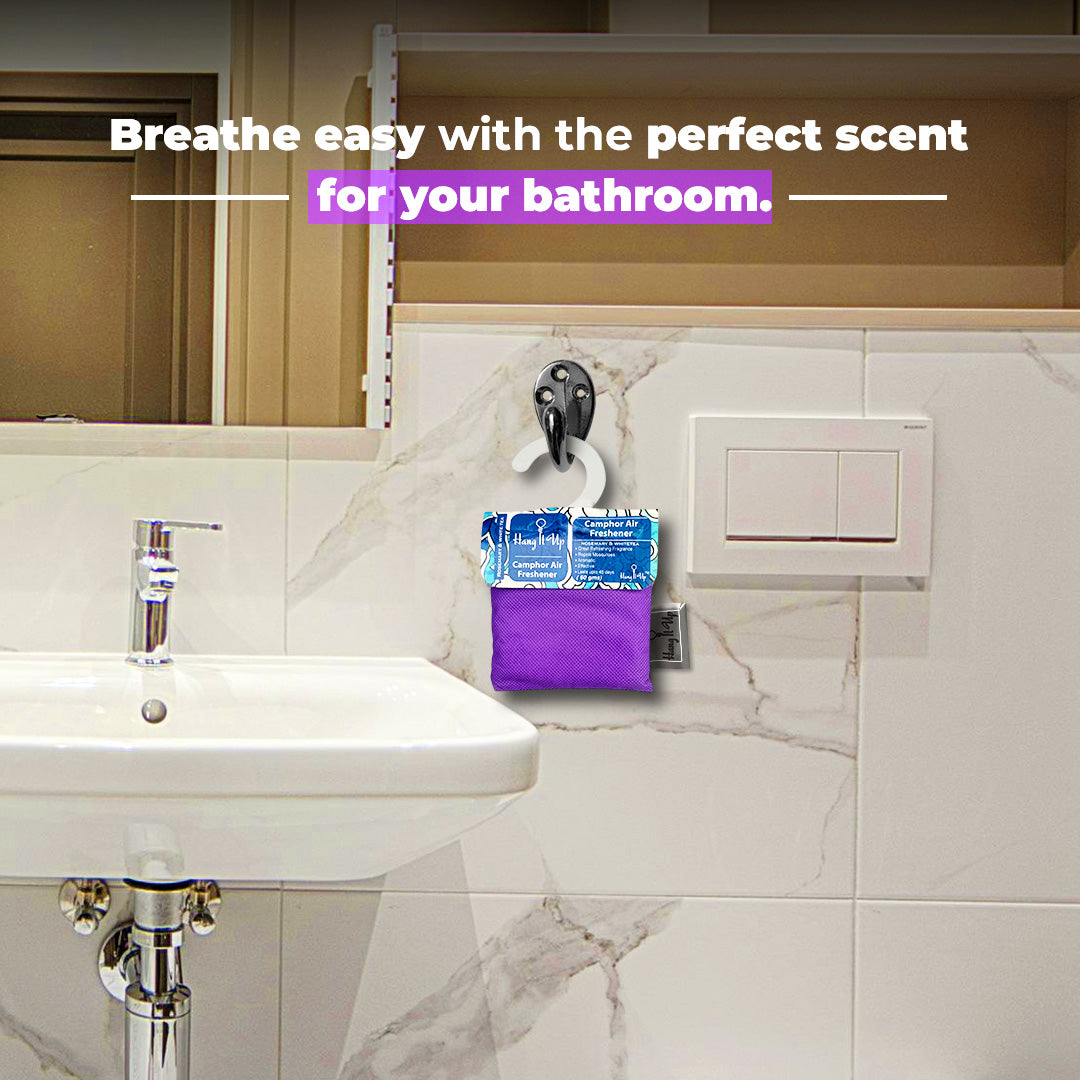 Car Air Freshener Pouch - Rosemarry & white tea Long Lasting Fragrance