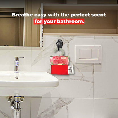 Car Air Freshener Camphor Pouch - Rose Long Lasting Fragrance