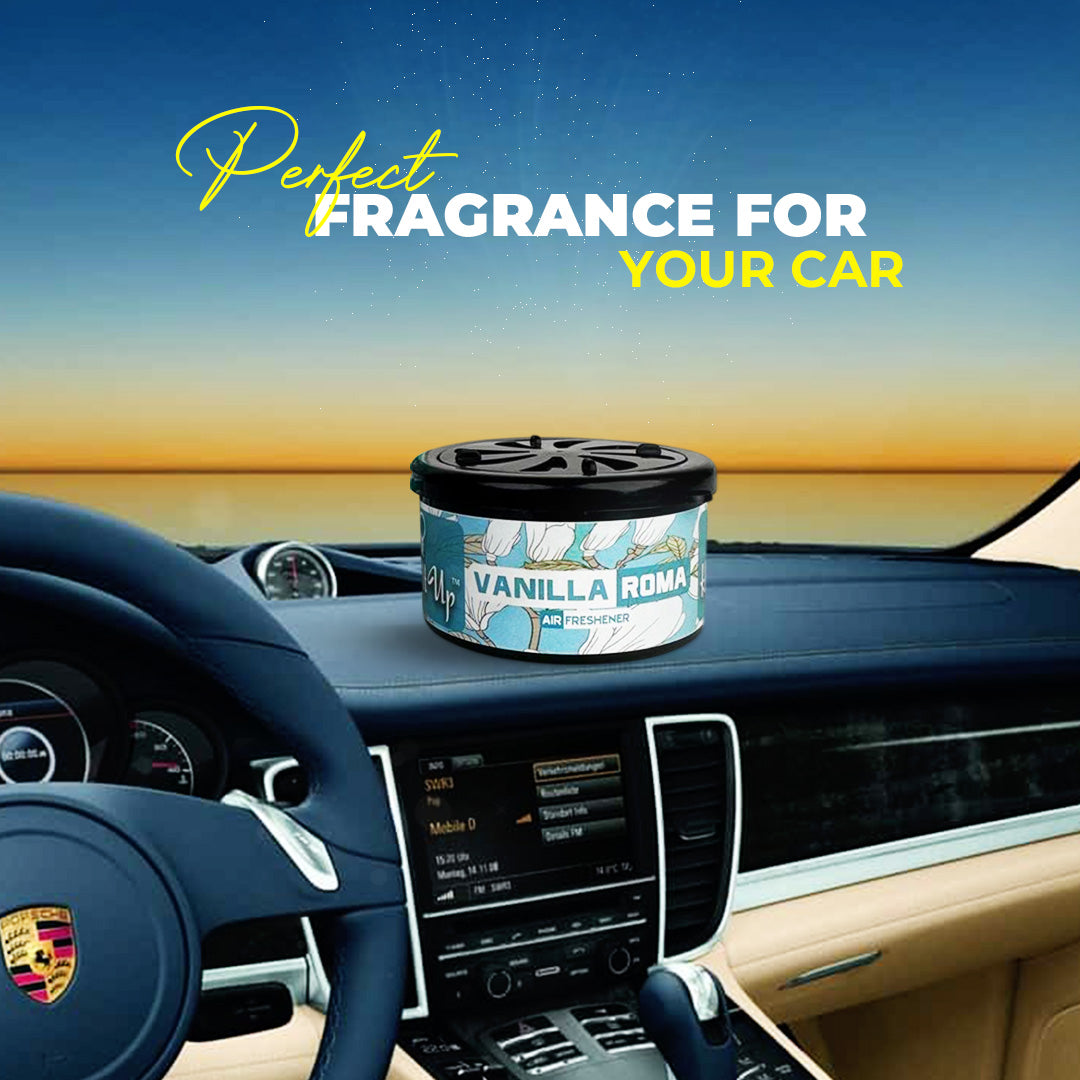 Car Air Freshener Can - Vanilla Roma Long Lating Fragrance