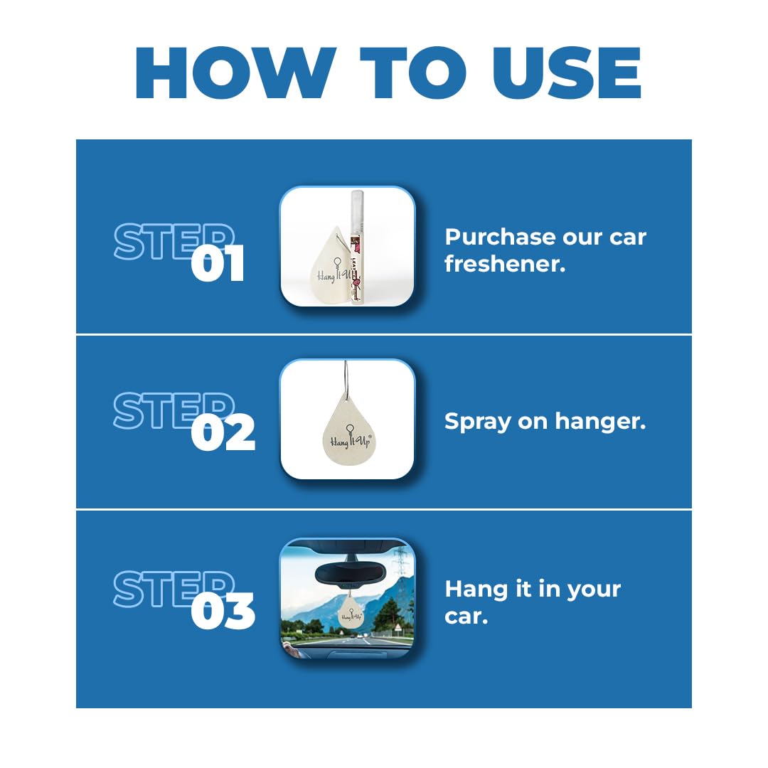 Car Air Freshener Spray With Card - Leather & Oud Combo of 2