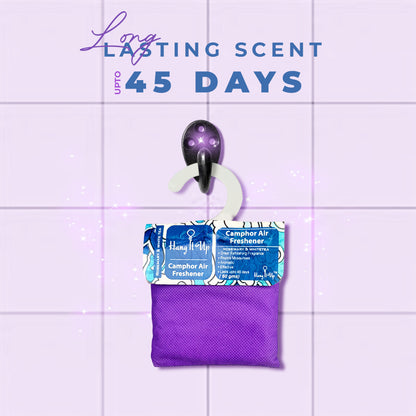 Car Air Freshener Pouch - Rosemarry & white tea Long Lasting Fragrance