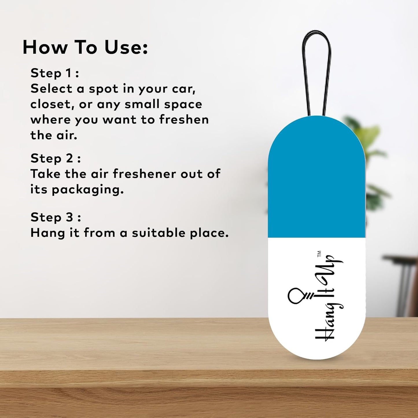 Premium Air Freshener Camphor Capsule  Vanilla Roma For Car Fragrance  & Air Freshener   Long Lasting 45 Days