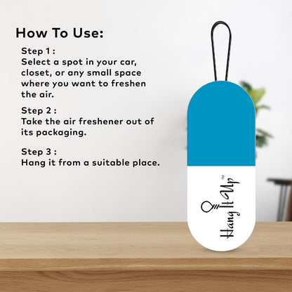 Premium Air Freshener Camphor Capsule  Vanilla Roma For Car Fragrance  & Air Freshener   Long Lasting 45 Days