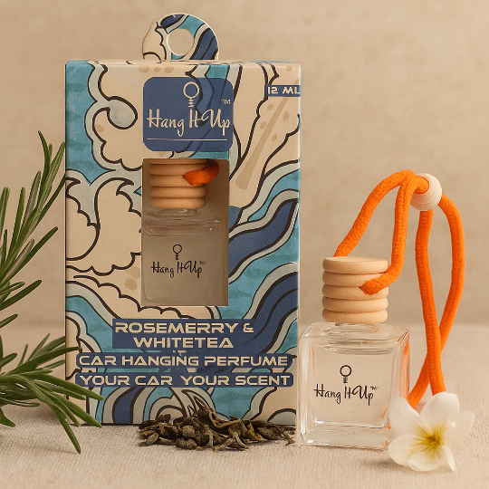 Premium Car Perfume Hanging Pod 10 ML - Lemongrass