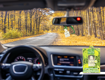 Premium Car Perfume Hanging Pod 10 ML - Lemongrass
