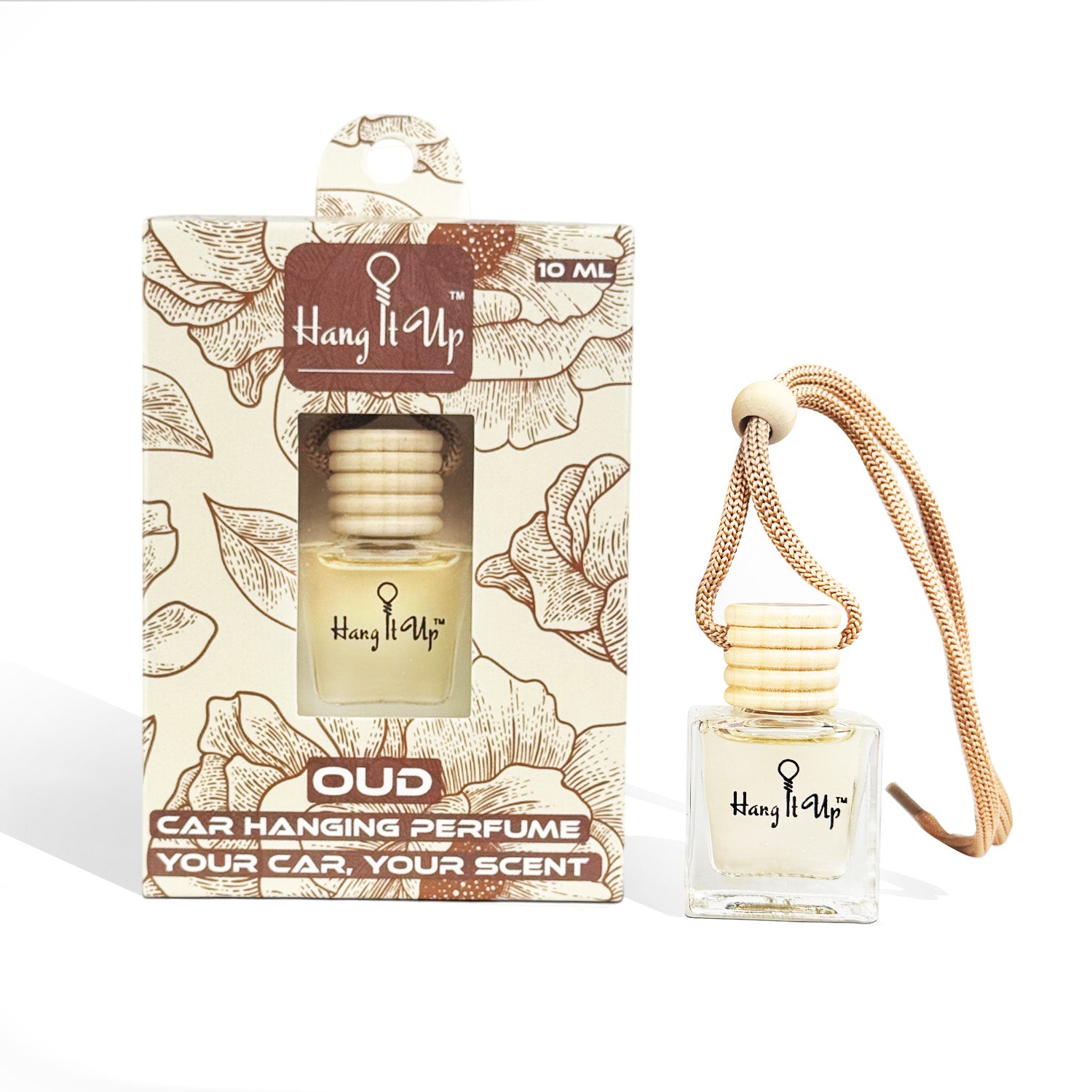 Premium Car Perfume Hanging Pod 10 ML - Oud