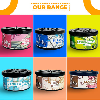 Car Air Freshener Can - Vanilla Roma Long Lating Fragrance