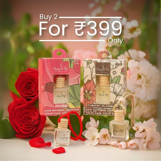 Hanging perfume bottele
