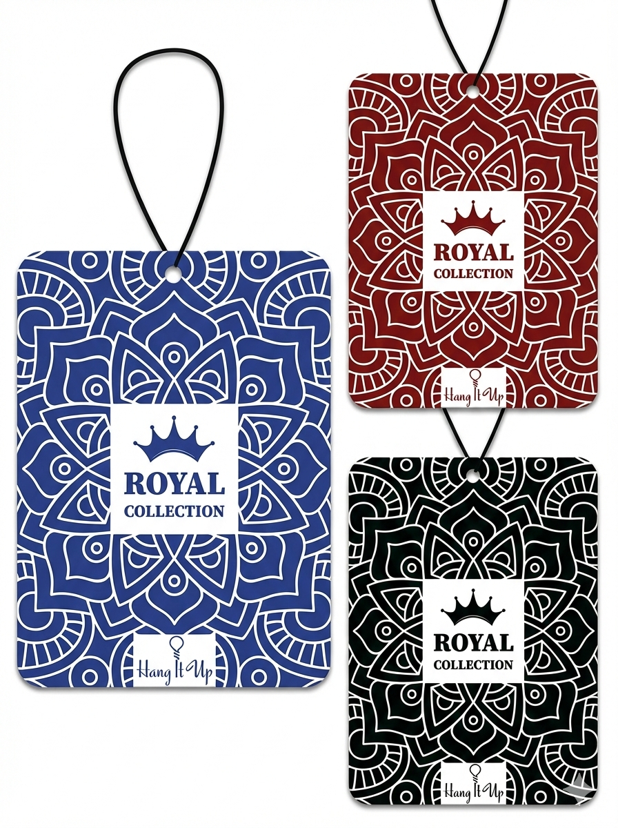 HangItUp Premium Card 3 Pack Car Air Fresheners Combo