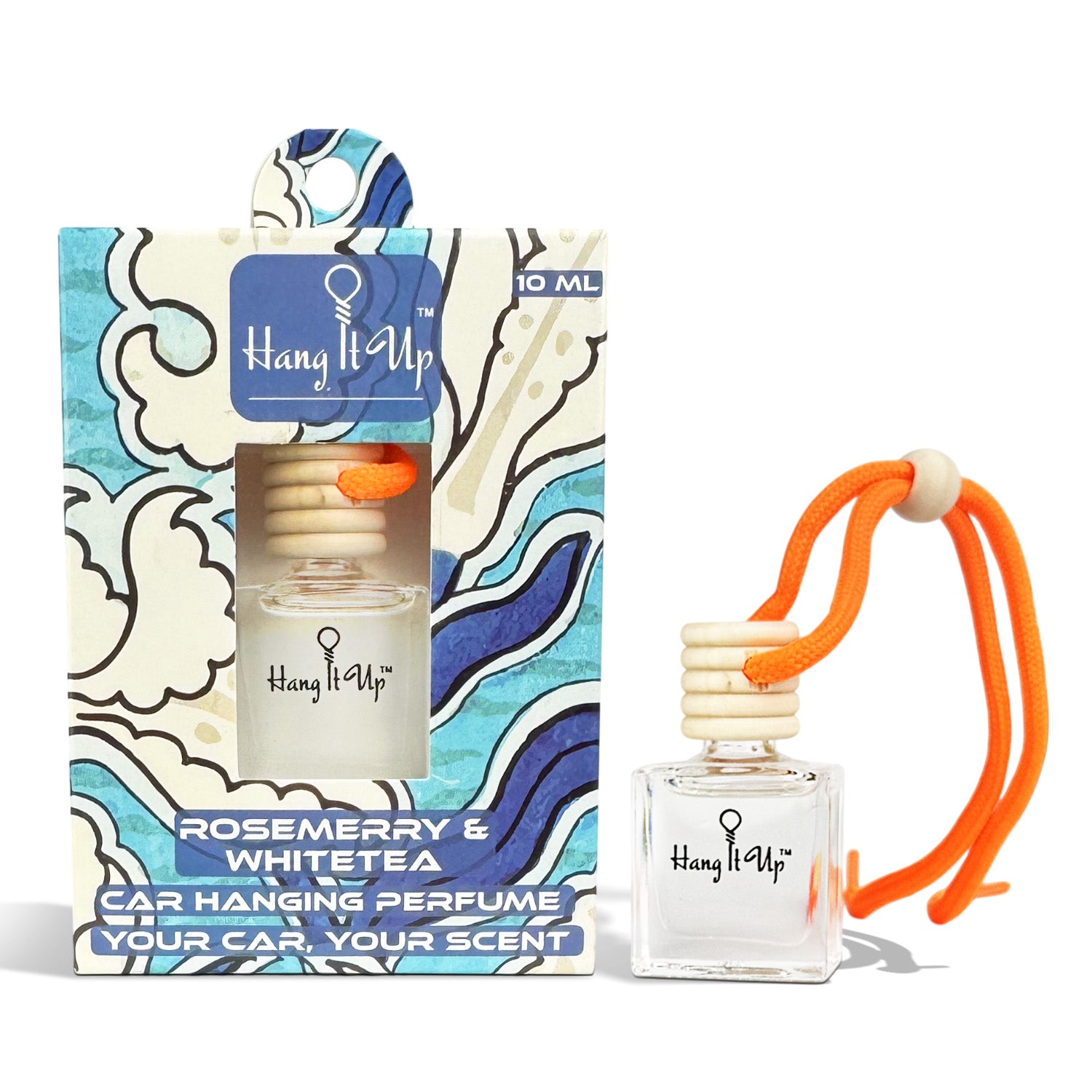 Premium Car Perfume Hanging Pod 10 ML - Rose Marry