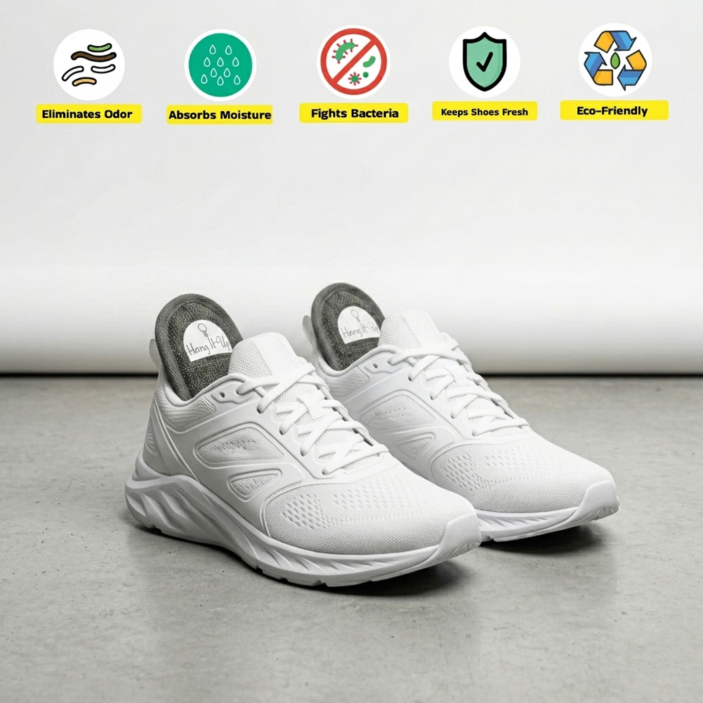 Coconut activated charcoal air purifier for Shoes (75 gms x 2pcs)