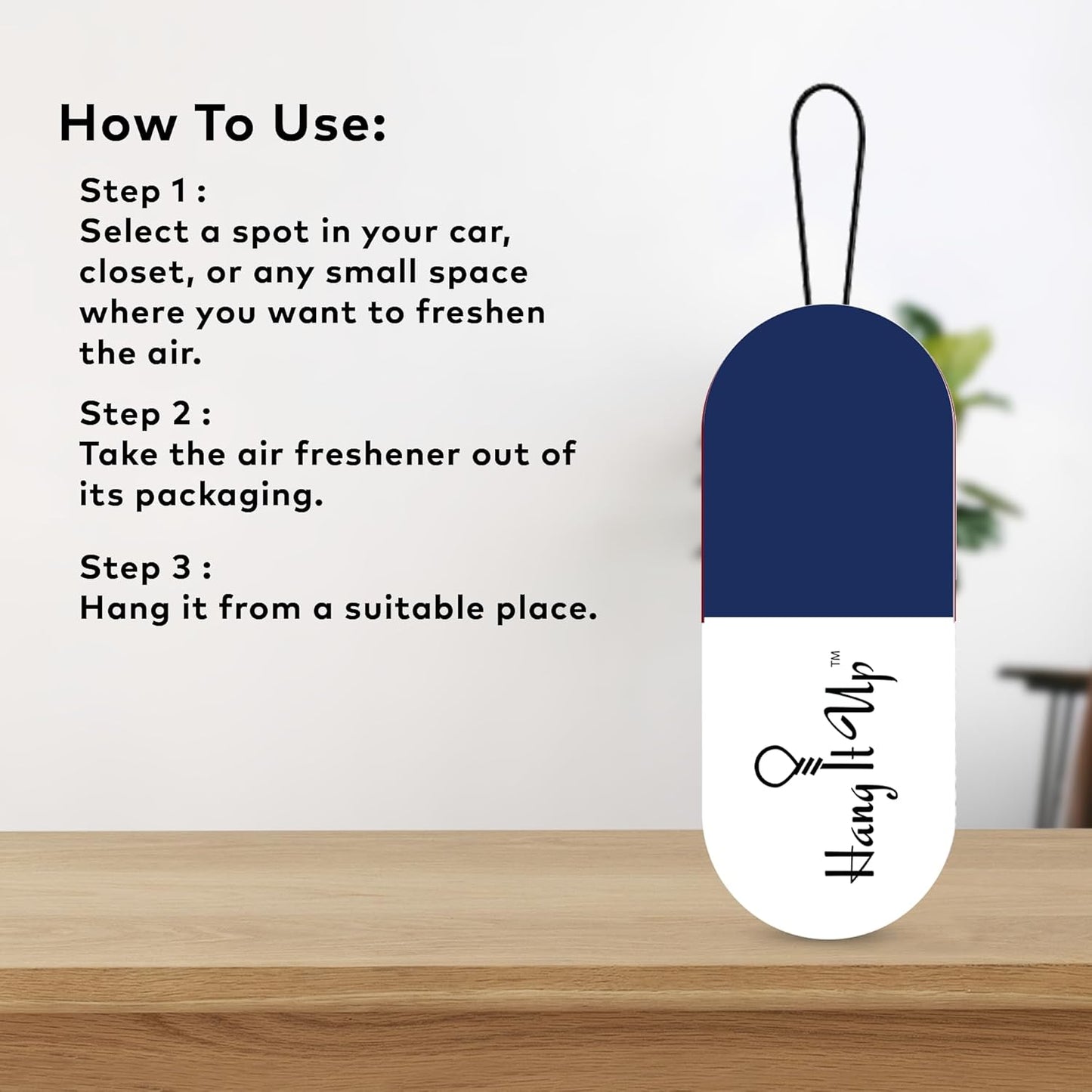 Premium Air Freshener Camphor Capsule  Rosemary & White Tea For Car Fragrance  & Air Freshener   Long Lasting 45 Days