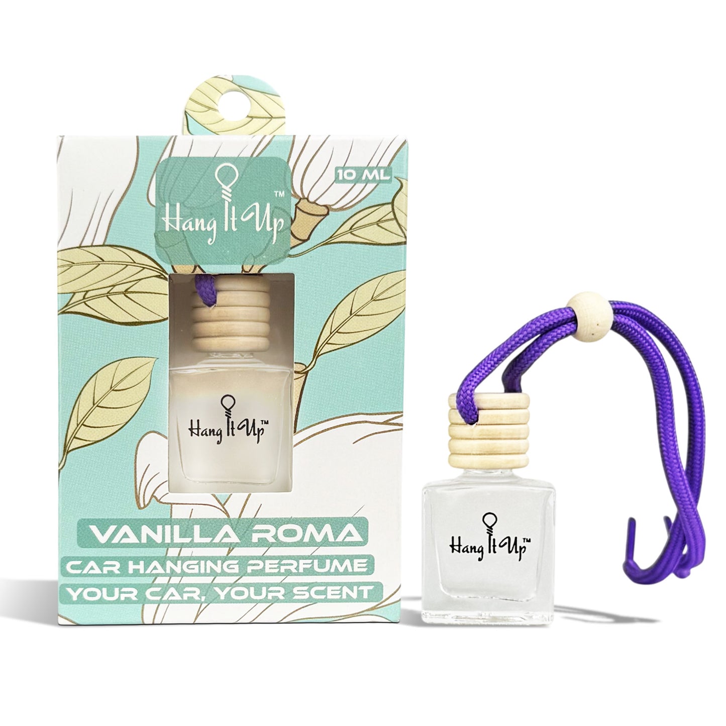Premium Car Perfume Hanging Pod 10 ML - Vanilla Roma