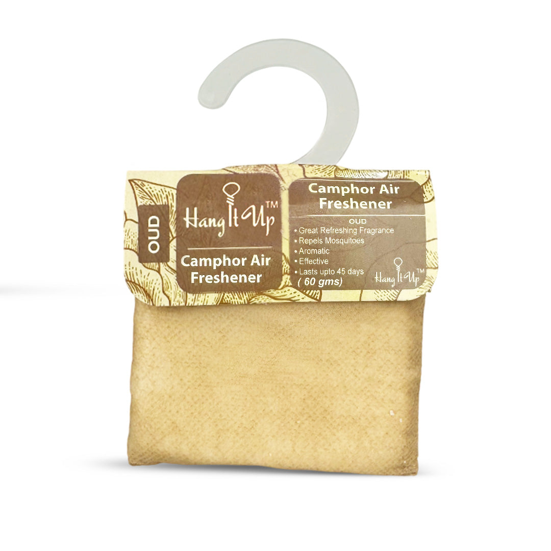 Car Air Freshener Camphor Pouch - Oud Long Lasting Fragrance