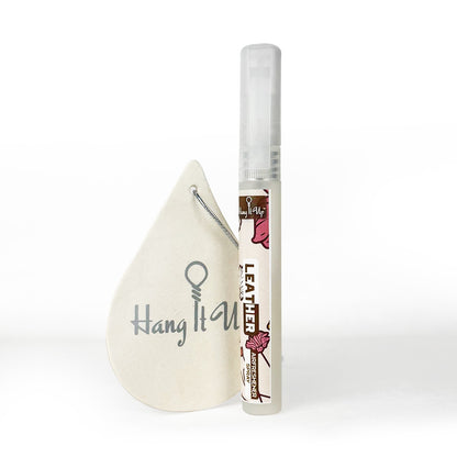 Spray With Hanging Card Leather