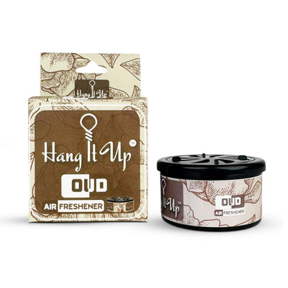 Car Air Freshener Can - Oud Pack of 1 | Long Lasting Fragrance & Easy to Use